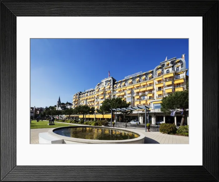 Framed Print : Palace Hotel, Montreux, Vaud, Switzerland, Europe Framed Print : Palace Hotel, Montreux, Vaud, Switzerland, Europe