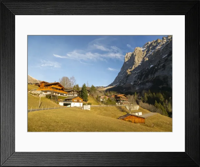 Framed Print : The Wetterhorn, Grindelwald, Jungfrau region, Bernese Oberland, Swiss Alps, Switzerland Framed Print : The Wetterhorn, Grindelwald, Jungfrau region, Bernese Oberland, Swiss Alps, Switzerland