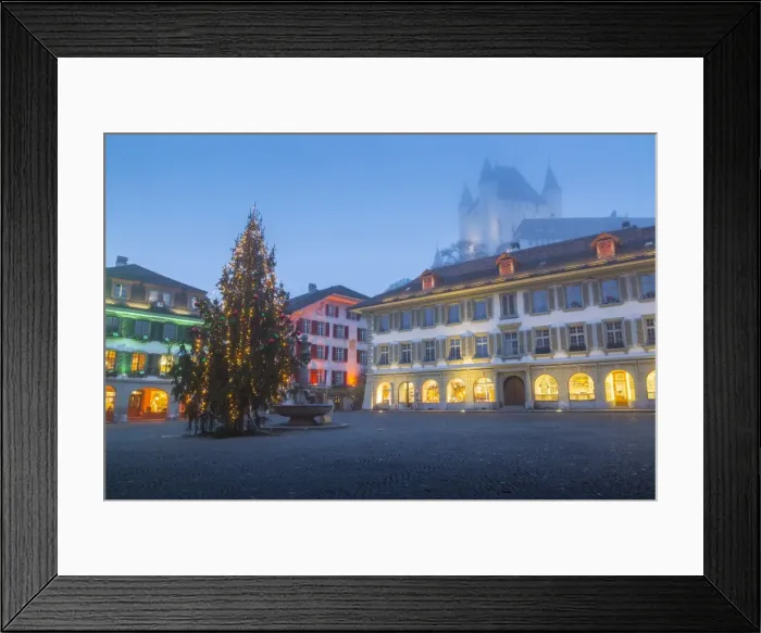 Framed Print : Schloss Thun and Rathausplatz, Thun, Jungfrau region, Bernese Oberland, Swiss Alps Framed Print : Schloss Thun and Rathausplatz, Thun, Jungfrau region, Bernese Oberland, Swiss Alps
