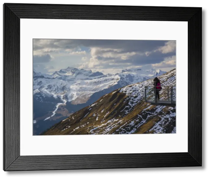 Framed Print : View from Grindelwald First, Jungfrau region, Bernese Oberland, Swiss Alps, Switzerland Framed Print : View from Grindelwald First, Jungfrau region, Bernese Oberland, Swiss Alps, Switzerland