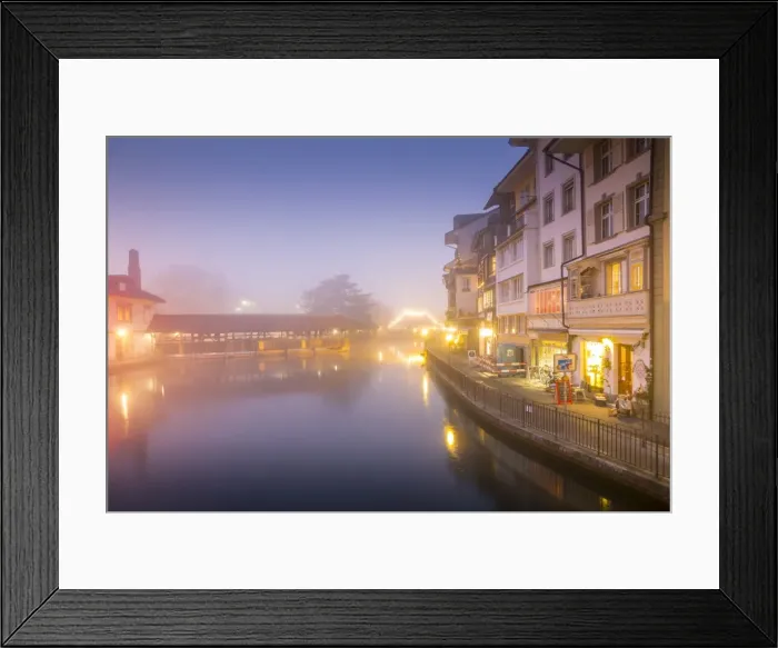Framed Print : Untere Schleuse, Thun, Jungfrau region, Bernese Oberland, Swiss Alps, Switzerland, Europe Framed Print : Untere Schleuse, Thun, Jungfrau region, Bernese Oberland, Swiss Alps, Switzerland, Europe