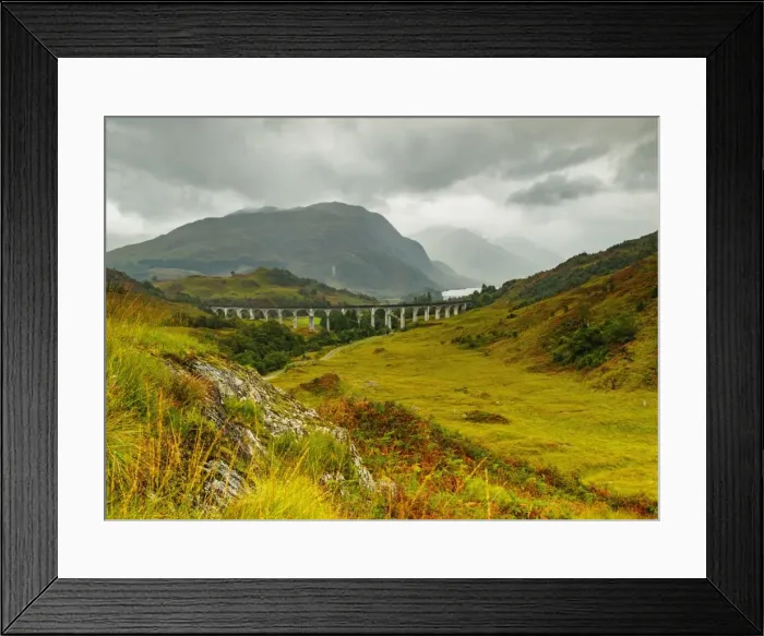 Framed Print : View of the Glenfinnan Viaduct, Highlands, Scotland, United Kingdom, Europe Framed Print : View of the Glenfinnan Viaduct, Highlands, Scotland, United Kingdom, Europe