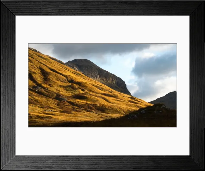 Framed Print : Mountain light, Glencoe, Highlands, Scotland, United Kingdom, Europe Framed Print : Mountain light, Glencoe, Highlands, Scotland, United Kingdom, Europe