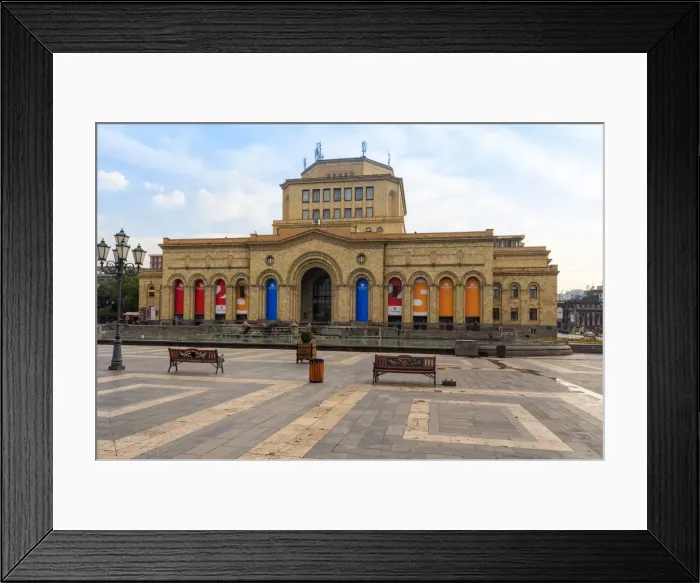 Framed Print : Republic Square in the morning, Yerevan, Armenia, Caucasus, Asia Framed Print : Republic Square in the morning, Yerevan, Armenia, Caucasus, Asia