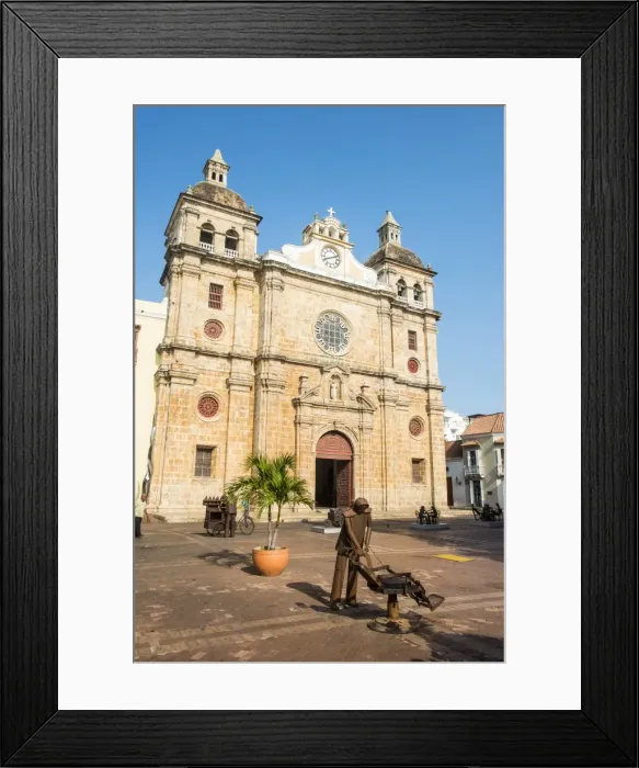 Framed Print : Church of San Pedro, UNESCO World Heritage Site, Cartagena, Colombia, South America Framed Print : Church of San Pedro, UNESCO World Heritage Site, Cartagena, Colombia, South America