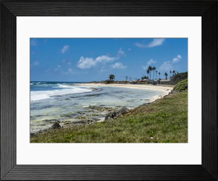 Framed Print : White sand beach, San Andres, Caribbean Sea, Colombia, South America Framed Print : White sand beach, San Andres, Caribbean Sea, Colombia, South America