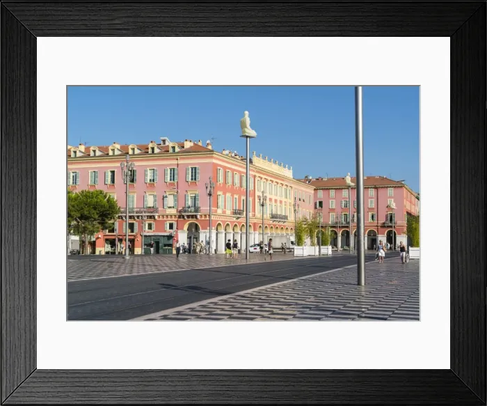 Framed Print : Place Messina, Nice, Alpes Maritimes, Cote d Azur, Provence, France, Europe Framed Print : Place Messina, Nice, Alpes Maritimes, Cote d Azur, Provence, France, Europe