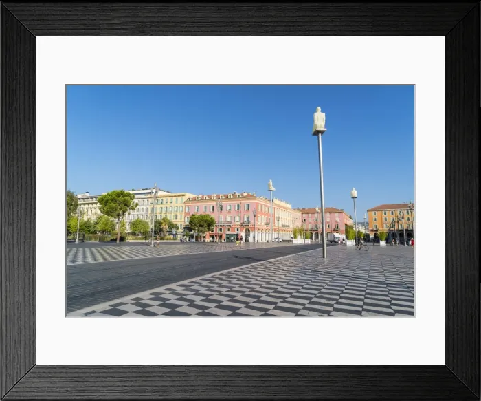 Framed Print : Place Messina, Nice, Alpes Maritimes, Cote d Azur, Provence, France, Mediterranean Framed Print : Place Messina, Nice, Alpes Maritimes, Cote d Azur, Provence, France, Mediterranean