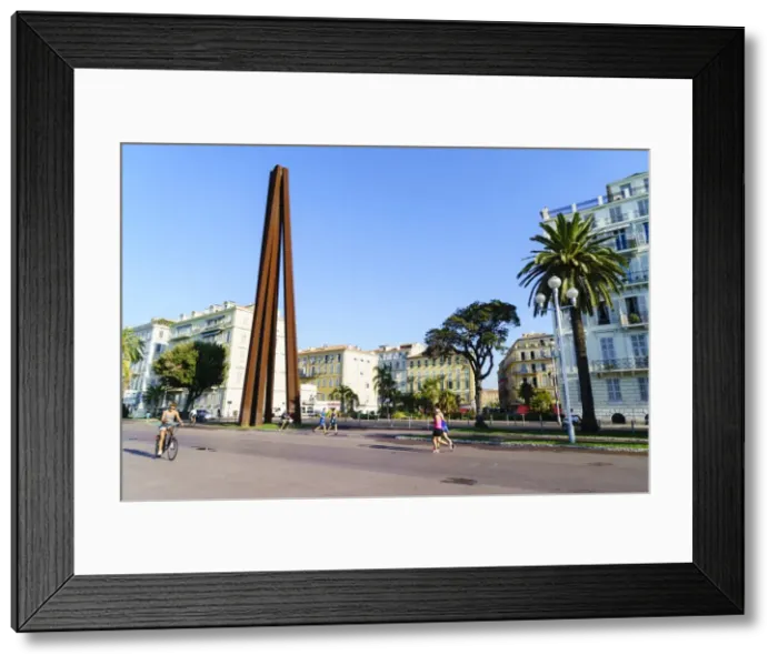 Framed Print : Promenade des Anglais, Nice, Alpes Maritimes, Cote d Azur, Provence, France, Mediterranean Framed Print : Promenade des Anglais, Nice, Alpes Maritimes, Cote d Azur, Provence, France, Mediterranean