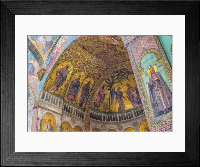 Framed Print : Sioni Cathedral, interior frescoes representing Biblical scenes, Tbilisi, Georgia Framed Print : Sioni Cathedral, interior frescoes representing Biblical scenes, Tbilisi, Georgia
