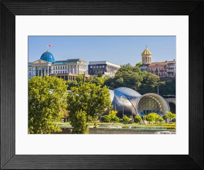 Framed Print : Concert Hall and Exhibition Centre, Presidential Palace, Rike Park, Tbilisi, Georgia Framed Print : Concert Hall and Exhibition Centre, Presidential Palace, Rike Park, Tbilisi, Georgia
