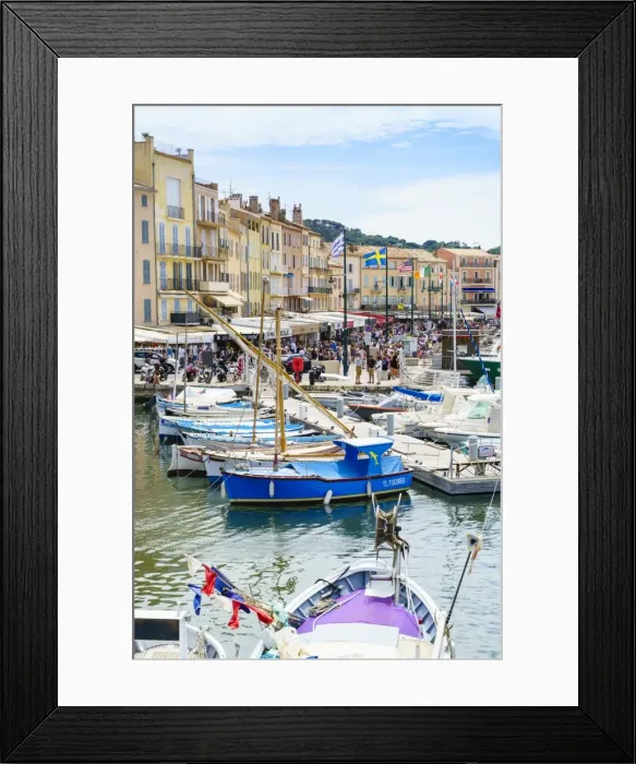 Framed Print : Quai Jean Jaures, Saint-Tropez, Var, Cote d Azur, Provence, France, Mediterranean, Europe Framed Print : Quai Jean Jaures, Saint-Tropez, Var, Cote d Azur, Provence, France, Mediterranean, Europe