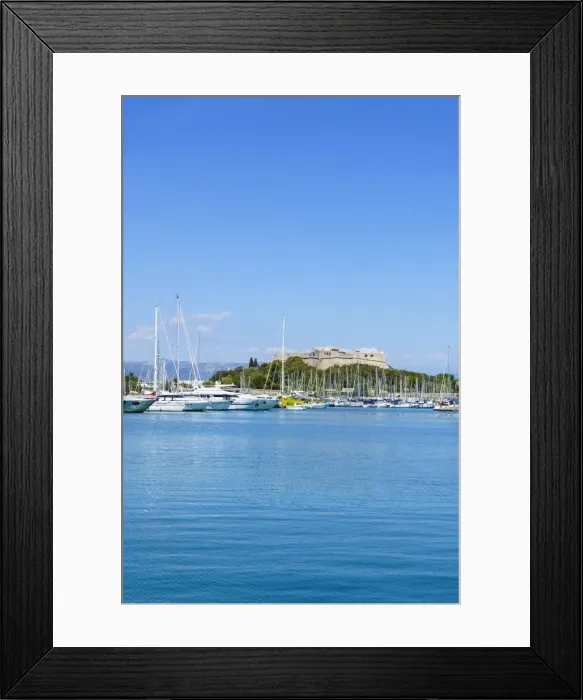 Framed Print : Harbour and Fort Carre, Antibes, Alpes Maritimes, Cote d Azur, Provence, France, Mediterranean Framed Print : Harbour and Fort Carre, Antibes, Alpes Maritimes, Cote d Azur, Provence, France, Mediterranean