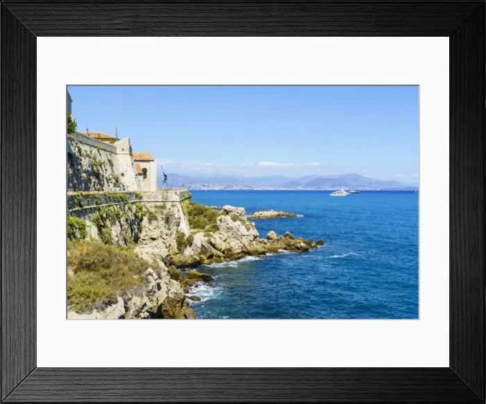 Framed Print : City walls, Antibes, Alpes Maritimes, Cote d Azur, Provence, France, Mediterranean Framed Print : City walls, Antibes, Alpes Maritimes, Cote d Azur, Provence, France, Mediterranean