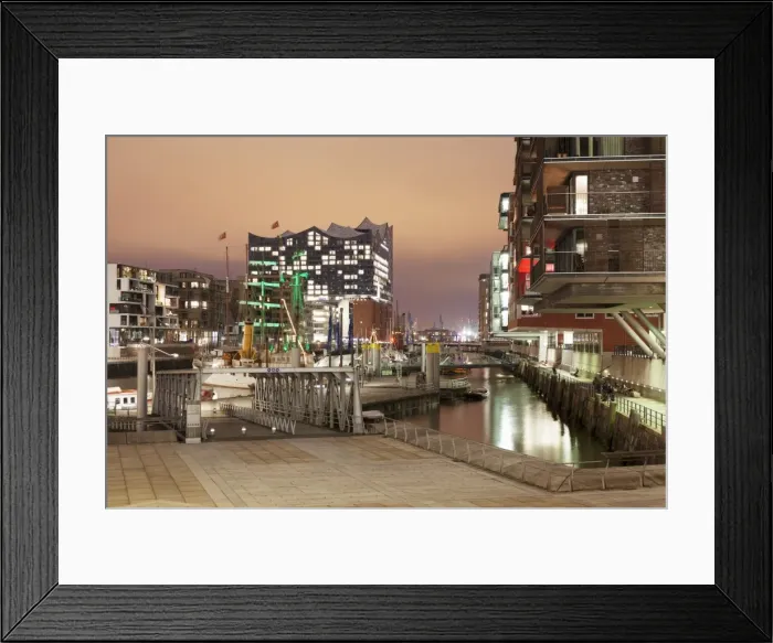 Framed Print : Magellan Terrassen terraces, Sandtorhafen port, Elbphilharmonie, HafenCity, Hamburg Framed Print : Magellan Terrassen terraces, Sandtorhafen port, Elbphilharmonie, HafenCity, Hamburg