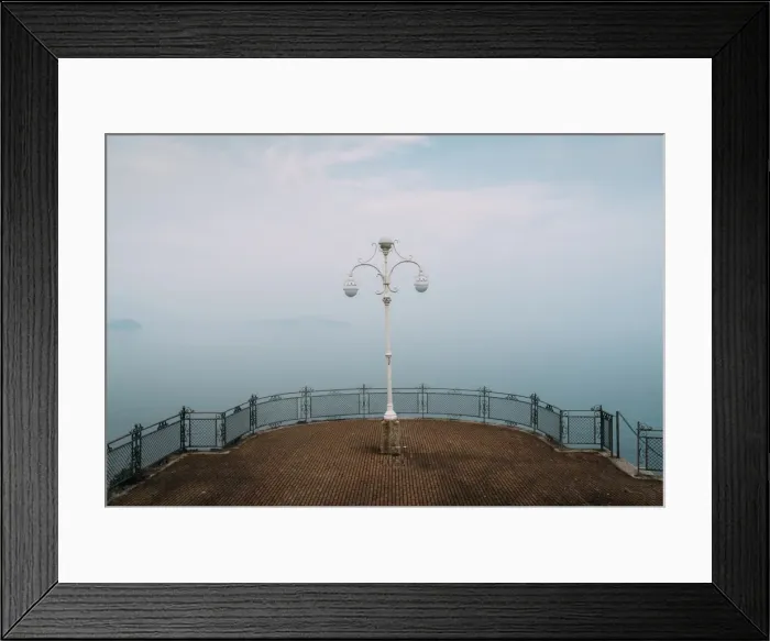 Framed Print : A symmetrical spot with a lamp overlooking Lake Maggiore, Piedmont, Italian Lakes Framed Print : A symmetrical spot with a lamp overlooking Lake Maggiore, Piedmont, Italian Lakes