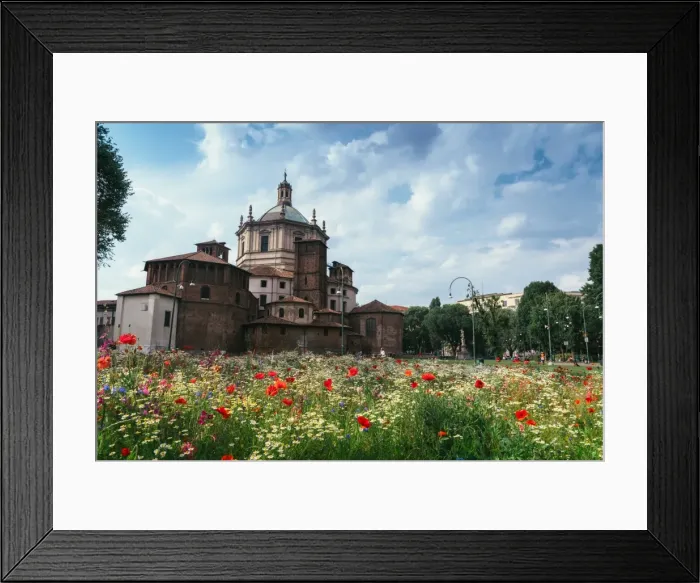Framed Print : The Basilica of San Lorenzo Maggiore, an important place of Catholic worship, Milan Framed Print : The Basilica of San Lorenzo Maggiore, an important place of Catholic worship, Milan