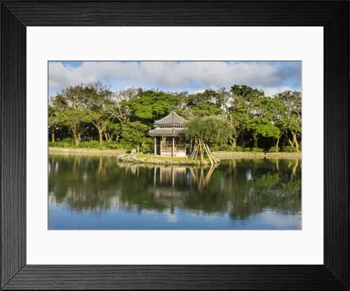 Framed Print : Shikinaen Garden (Shikina-en Garden), UNESCO World Heritage Site, Naha, Okinawa, Japan Framed Print : Shikinaen Garden (Shikina-en Garden), UNESCO World Heritage Site, Naha, Okinawa, Japan