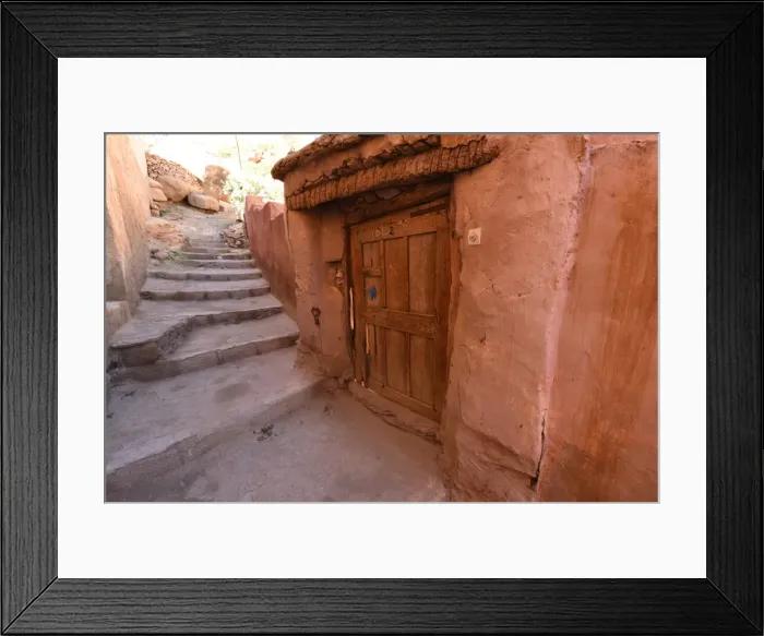 Framed Print : Old Berber houses and narrow streets in a village of Aguerd Oudad, Tafraoute, Morocco Framed Print : Old Berber houses and narrow streets in a village of Aguerd Oudad, Tafraoute, Morocco