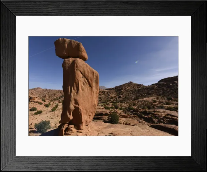 Framed Print : Stone formation around village of Tafraoute, Morocco, North Africa, Africa Framed Print : Stone formation around village of Tafraoute, Morocco, North Africa, Africa