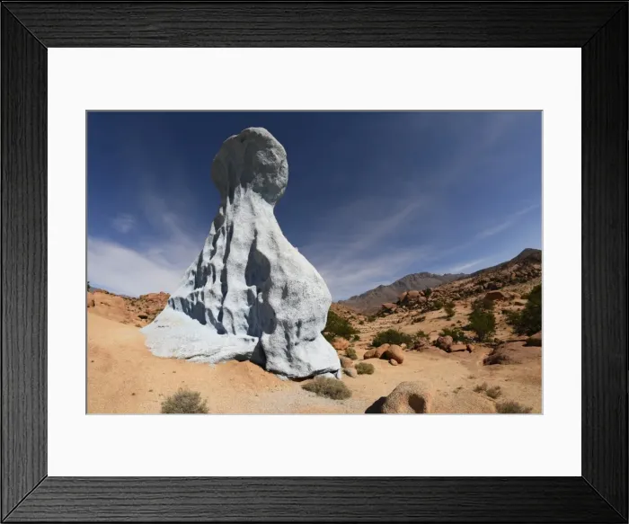 Framed Print : Painted Rocks by Belgian Artist Jean Verame, Tafraoute, Morocco, North Africa, Africa Framed Print : Painted Rocks by Belgian Artist Jean Verame, Tafraoute, Morocco, North Africa, Africa