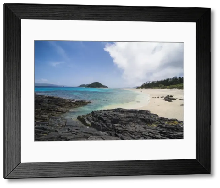 Framed Print : Furuzamami Beach, Zamami Island, Kerama Islands, Okinawa, Japan, Asia Framed Print : Furuzamami Beach, Zamami Island, Kerama Islands, Okinawa, Japan, Asia