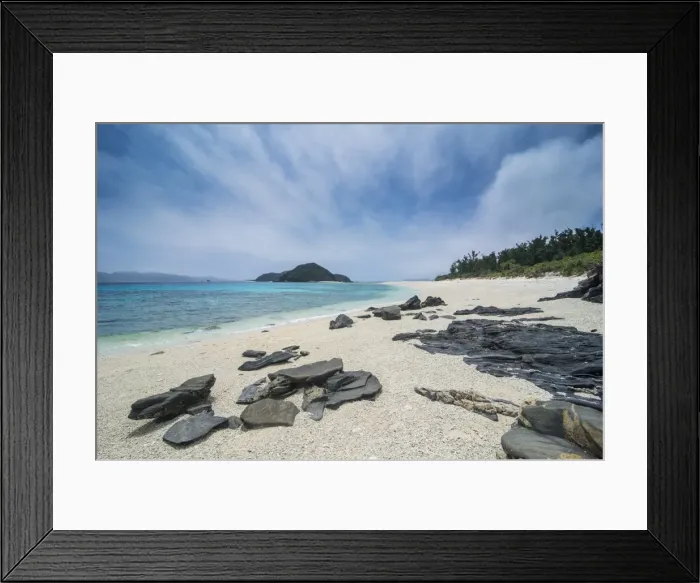 Framed Print : Furuzamami Beach, Zamami Island, Kerama Islands, Okinawa, Japan, Asia Framed Print : Furuzamami Beach, Zamami Island, Kerama Islands, Okinawa, Japan, Asia