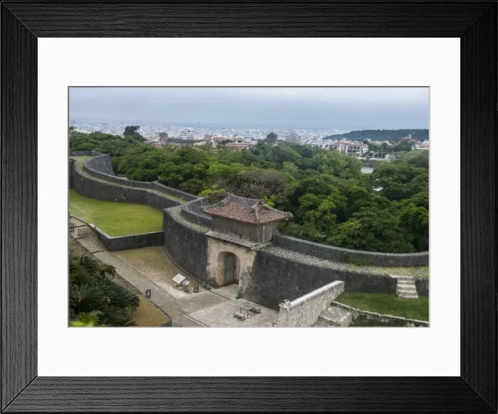 Framed Print : Walls of Shuri Castle, UNESCO World Heritage Site, Naha, Okinawa, Japan, Asia Framed Print : Walls of Shuri Castle, UNESCO World Heritage Site, Naha, Okinawa, Japan, Asia