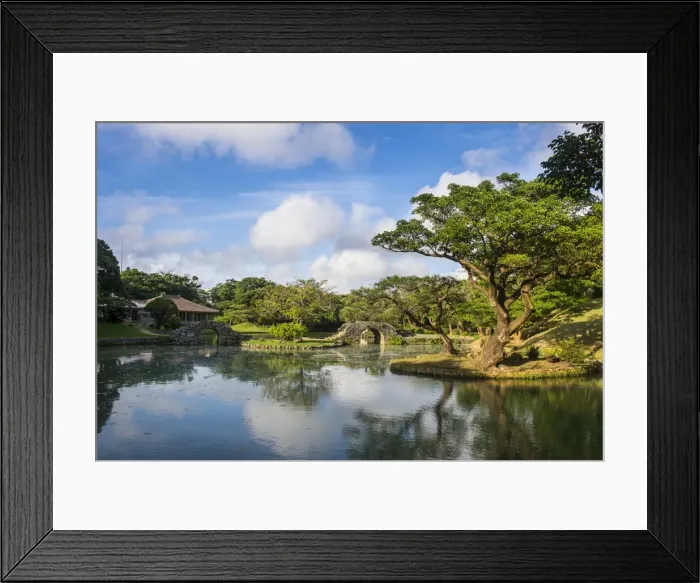 Framed Print : Shikinaen Garden (Shikina-en Garden), UNESCO World Heritage Site, Naha, Okinawa, Japan Framed Print : Shikinaen Garden (Shikina-en Garden), UNESCO World Heritage Site, Naha, Okinawa, Japan