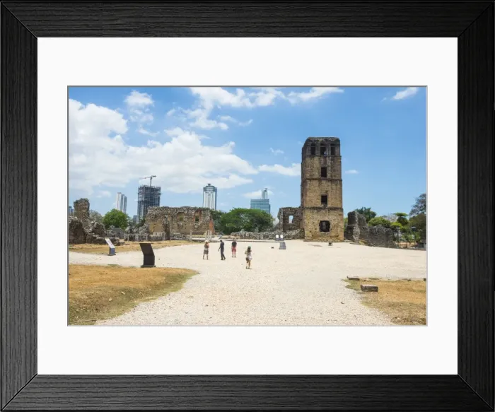 Framed Print : Panama Viejo, the remains of Old Panama, UNESCO World Heritage Site, Panama City Framed Print : Panama Viejo, the remains of Old Panama, UNESCO World Heritage Site, Panama City