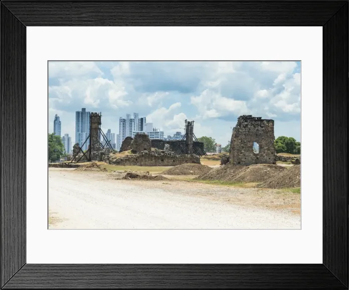 Framed Print : Panama Viejo, the remains of Old Panama, UNESCO World Heritage Site, Panama City Framed Print : Panama Viejo, the remains of Old Panama, UNESCO World Heritage Site, Panama City