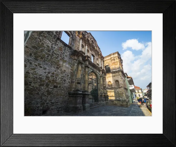 Framed Print : Society of Jesus, Casco Viejo, UNESCO World Heritage Site, Panama City, Panama, Central Framed Print : Society of Jesus, Casco Viejo, UNESCO World Heritage Site, Panama City, Panama, Central
