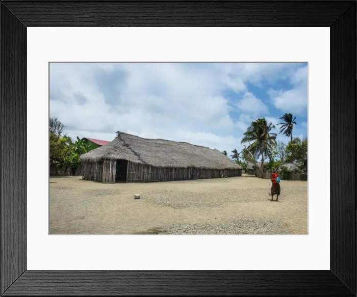 Framed Print : Traditional huts, Achutupu, San Blas Islands, Kuna Yala, Panama, Central America Framed Print : Traditional huts, Achutupu, San Blas Islands, Kuna Yala, Panama, Central America