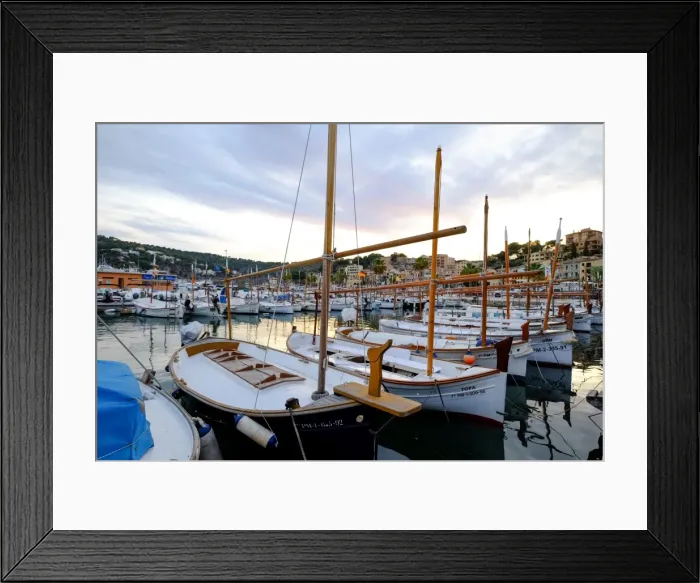 Framed Print : Port de Soller, Majorca, Balearic Islands, Spain, Mediterranean, Europe Framed Print : Port de Soller, Majorca, Balearic Islands, Spain, Mediterranean, Europe
