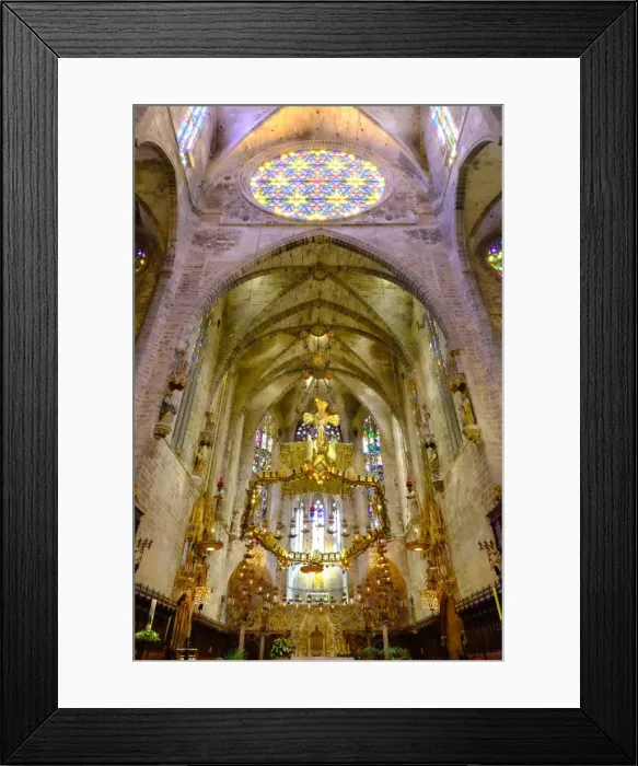 Framed Print : La Seu, the Cathedral of Santa Maria of Palma, Majorca, Balearic Islands, Spain, Europe Framed Print : La Seu, the Cathedral of Santa Maria of Palma, Majorca, Balearic Islands, Spain, Europe