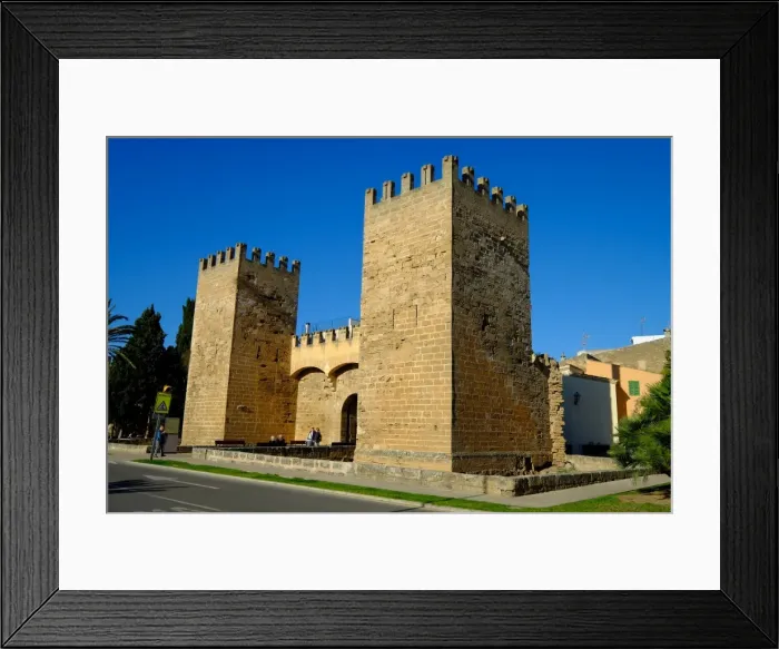 Framed Print : Gate of the city walls, Alcudia, Majorca, Balearic Islands, Spain, Europe Framed Print : Gate of the city walls, Alcudia, Majorca, Balearic Islands, Spain, Europe
