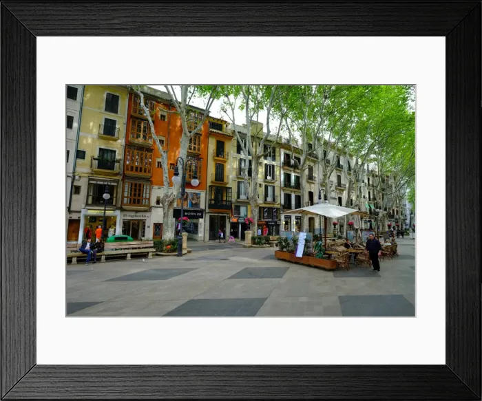 Framed Print : Passeig del Born, the shopping street of Palma, Majorca, Balearic Islands, Spain, Europe Framed Print : Passeig del Born, the shopping street of Palma, Majorca, Balearic Islands, Spain, Europe