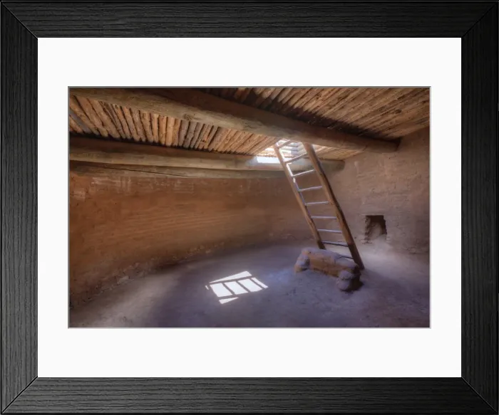 Framed Print : Pueblo Kiva, Pecos National Historical Park, Pecos, New Mexico, United States of America Framed Print : Pueblo Kiva, Pecos National Historical Park, Pecos, New Mexico, United States of America