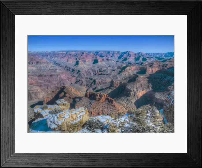 Framed Print : From Powell Point, South Rim, Grand Canyon National Park, UNESCO World Heritage Site Framed Print : From Powell Point, South Rim, Grand Canyon National Park, UNESCO World Heritage Site