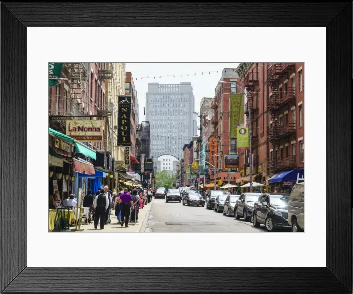 Framed Print : Little Italy, Manhattan, New York City, United States of America, North America Framed Print : Little Italy, Manhattan, New York City, United States of America, North America