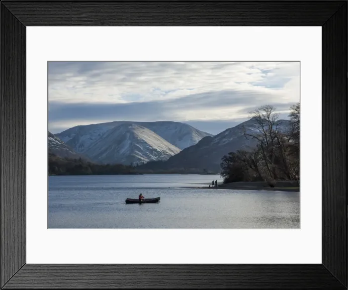Framed Print : Canoeists, Ullswater, Lake District National Park, Cumbria, England, United Kingdom Framed Print : Canoeists, Ullswater, Lake District National Park, Cumbria, England, United Kingdom