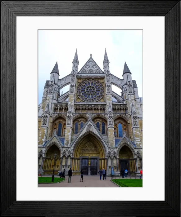 Framed Print : North entrance of Westminster Abbey, London, England, United Kingdom, Europe Framed Print : North entrance of Westminster Abbey, London, England, United Kingdom, Europe