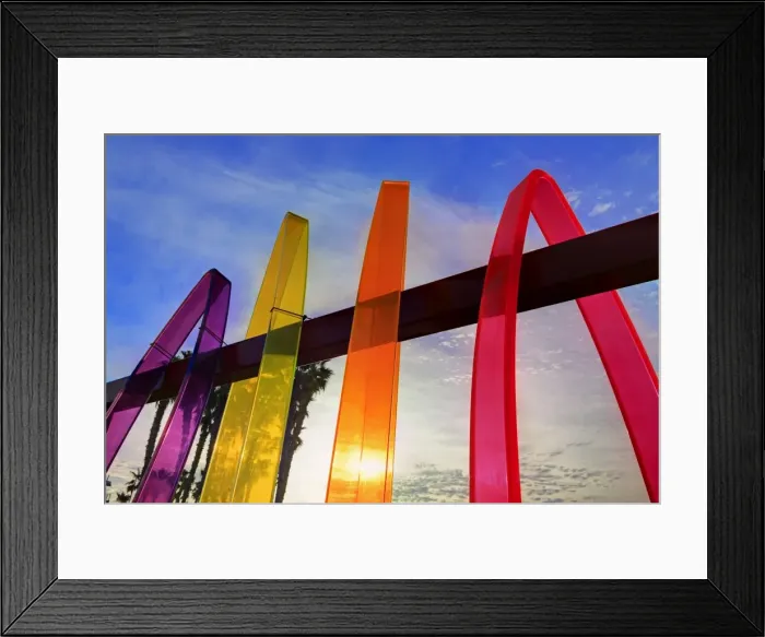 Framed Print : Surfhenge, Imperial Beach, San Diego, California, United States of America, North America Framed Print : Surfhenge, Imperial Beach, San Diego, California, United States of America, North America