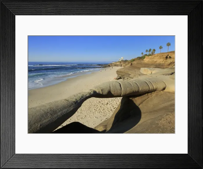 Framed Print : Rock arch, La Jolla, San Diego, California, United States of America, North America Framed Print : Rock arch, La Jolla, San Diego, California, United States of America, North America