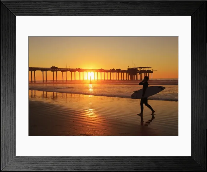 Framed Print : Scripps Pier, La Jolla, San Diego, California, United States of America, North America Framed Print : Scripps Pier, La Jolla, San Diego, California, United States of America, North America