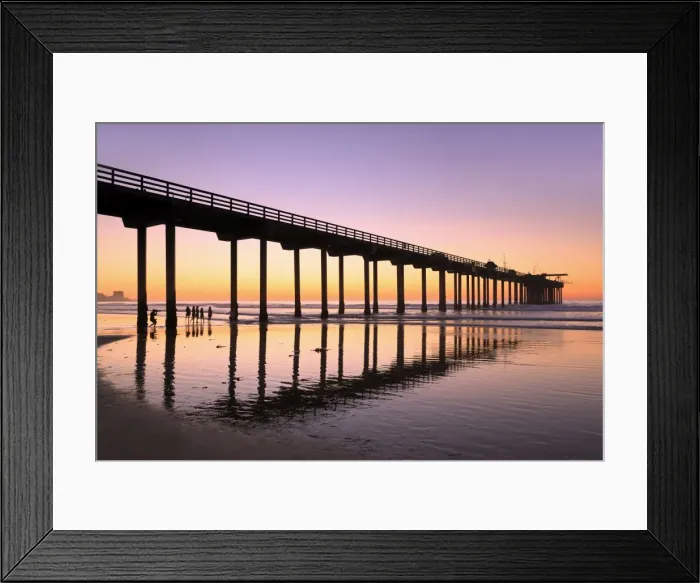 Framed Print : Scripps Pier, La Jolla, San Diego, California, United States of America, North America Framed Print : Scripps Pier, La Jolla, San Diego, California, United States of America, North America