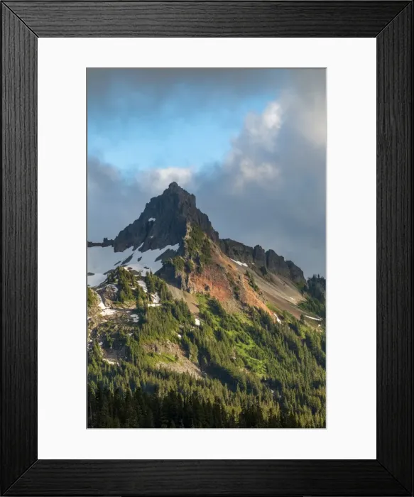 Framed Print : Dramatic light on the rugged Tatoosh Range near Mount Rainier, part of the Cascade Range Framed Print : Dramatic light on the rugged Tatoosh Range near Mount Rainier, part of the Cascade Range