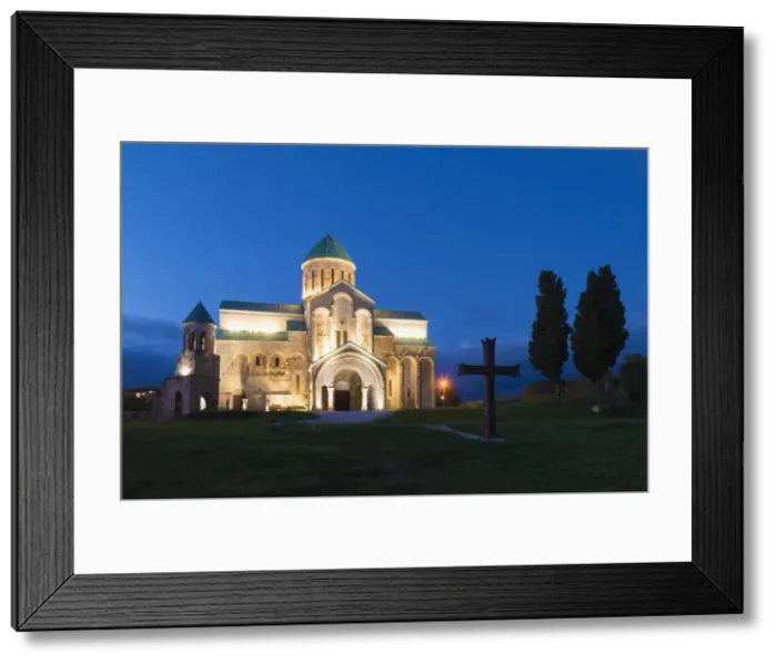Framed Print : Bagrati Cathedral (Cathedral of the Dormition) (Kutaisi Cathedral) at sunset, Kutaisi Framed Print : Bagrati Cathedral (Cathedral of the Dormition) (Kutaisi Cathedral) at sunset, Kutaisi