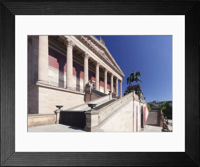 Framed Print : Alte Nationalgalerie (Old National Gallery), Museum Island, UNESCO World Heritge Site Framed Print : Alte Nationalgalerie (Old National Gallery), Museum Island, UNESCO World Heritge Site