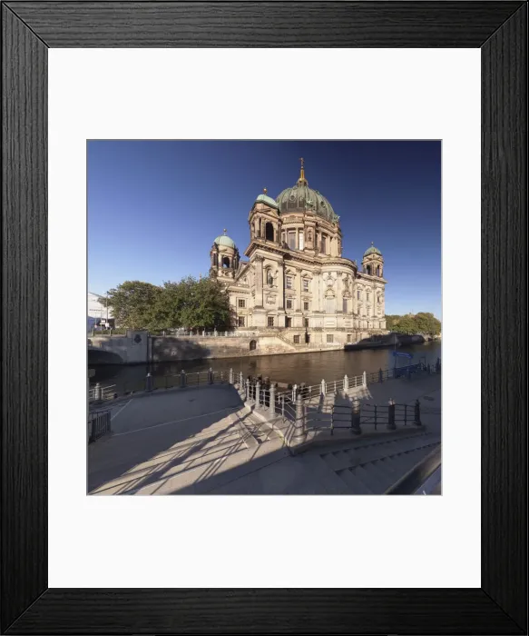Framed Print : Berliner Dom (Berlin Cathedral), Spree River, Museum Island, UNESCO World Heritage Site